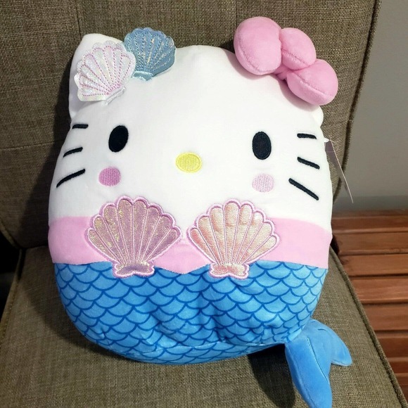 Kellytoy Toys Hello Kitty Mermaid Squishmallow New Drop Walgreens